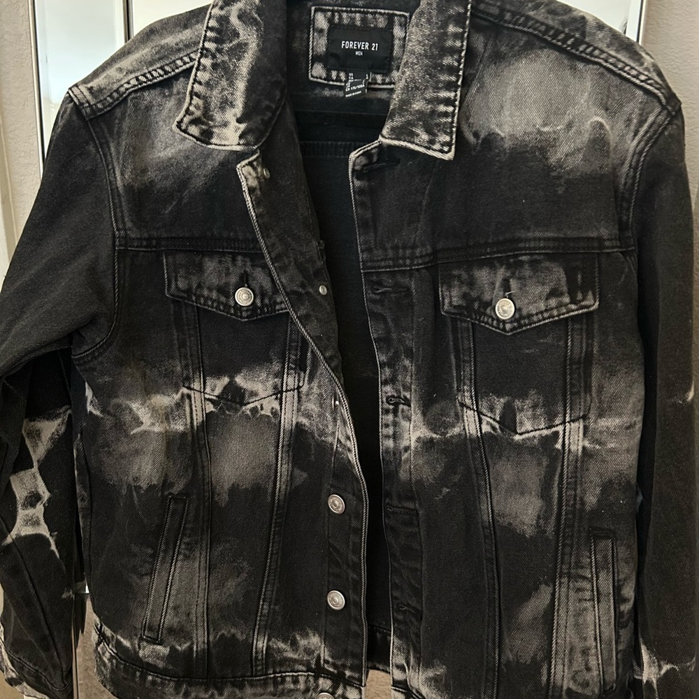 Forever 21 Monochrome Denim Jacket
